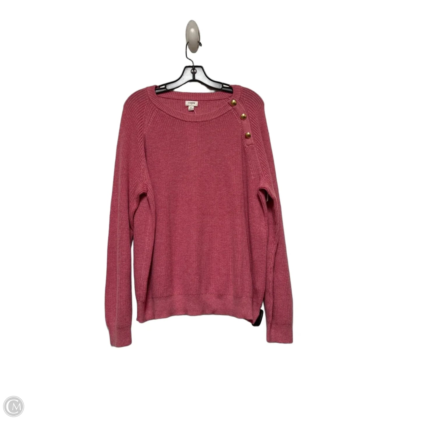 Sweater By J. Crew In Pink, Size: Xl