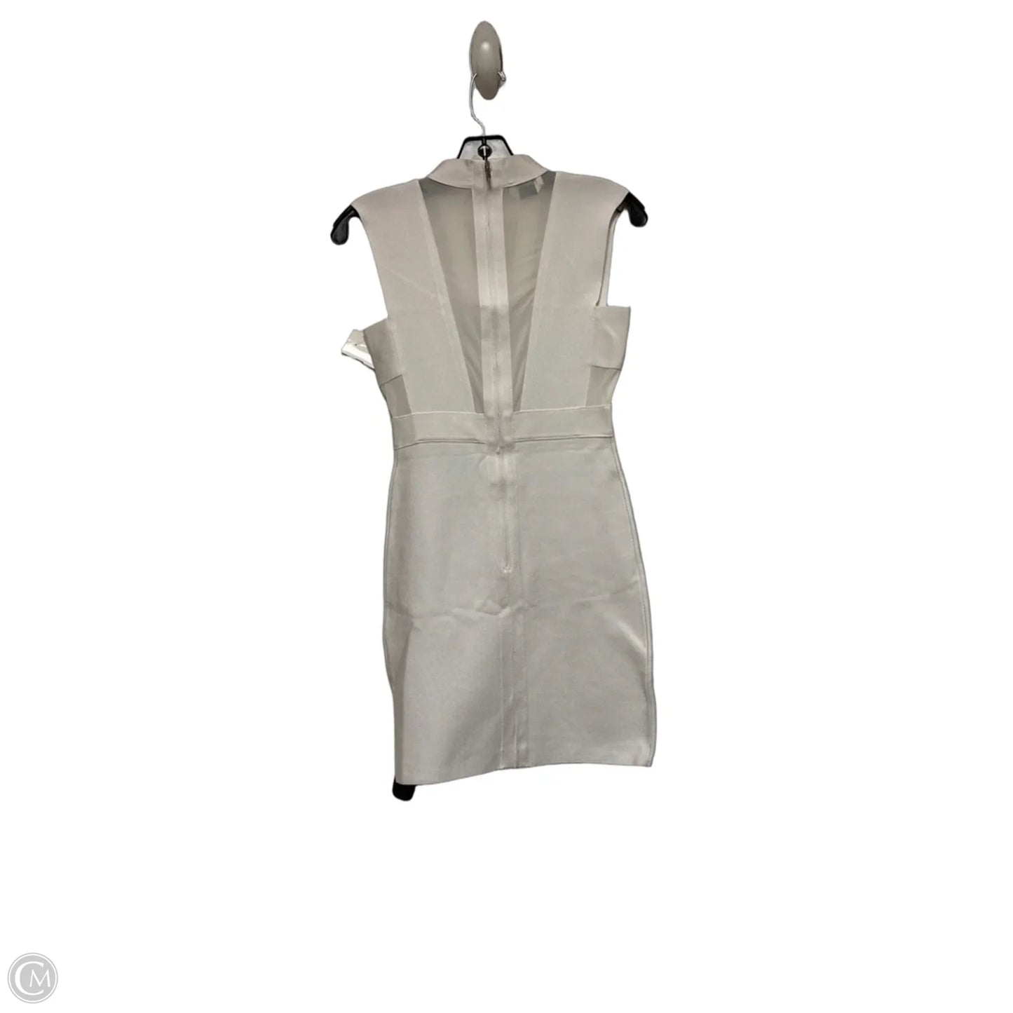 Dress Casual Short By Bebe In White, Size: Xs