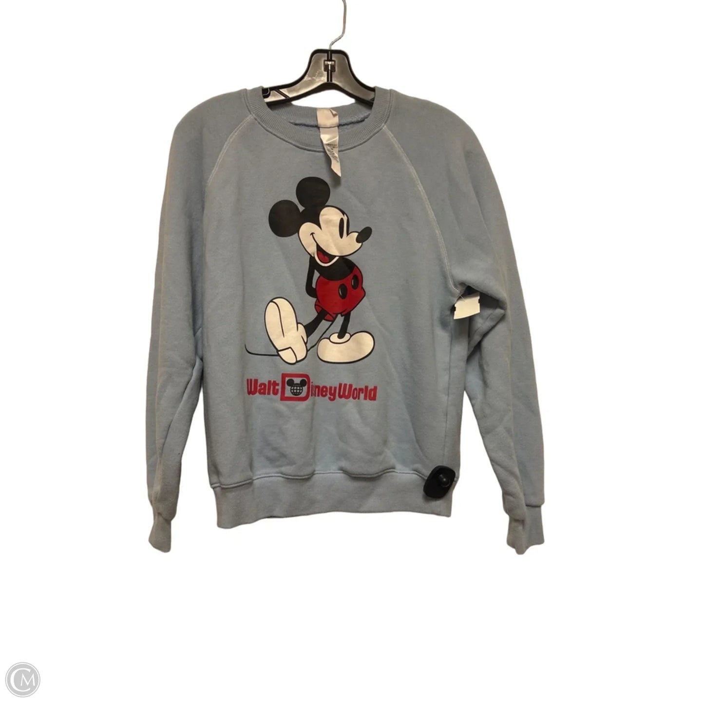 Sweatshirt Crewneck By Disney In Blue, Size: Xs