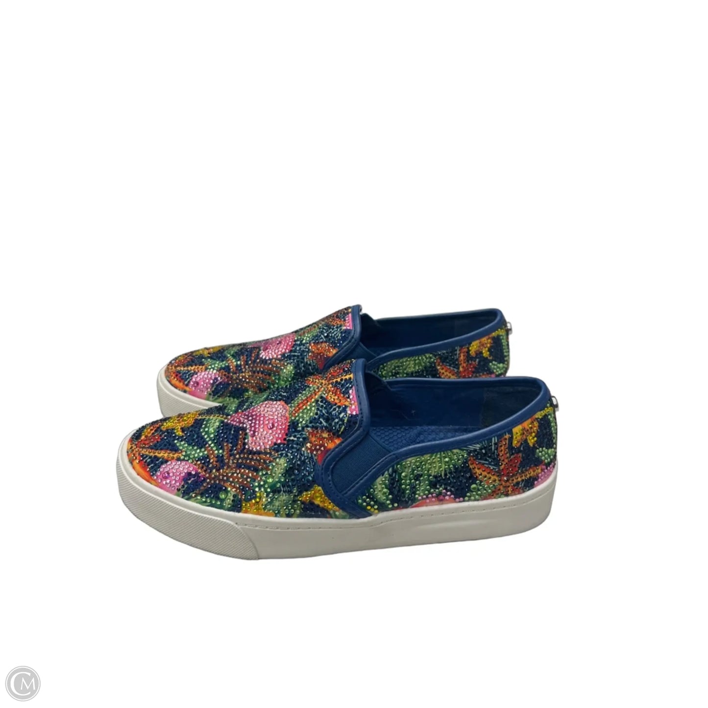 Shoes Flats By Alex Marie In Blue, Size: 6