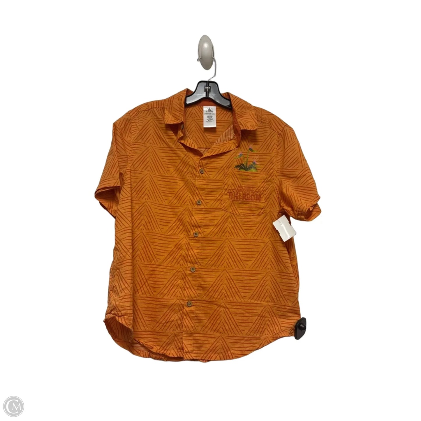Top Short Sleeve By Disney Store In Orange, Size: Xs