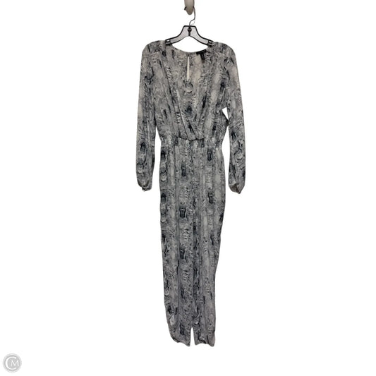 Jumpsuit By Aqua In Grey, Size: L