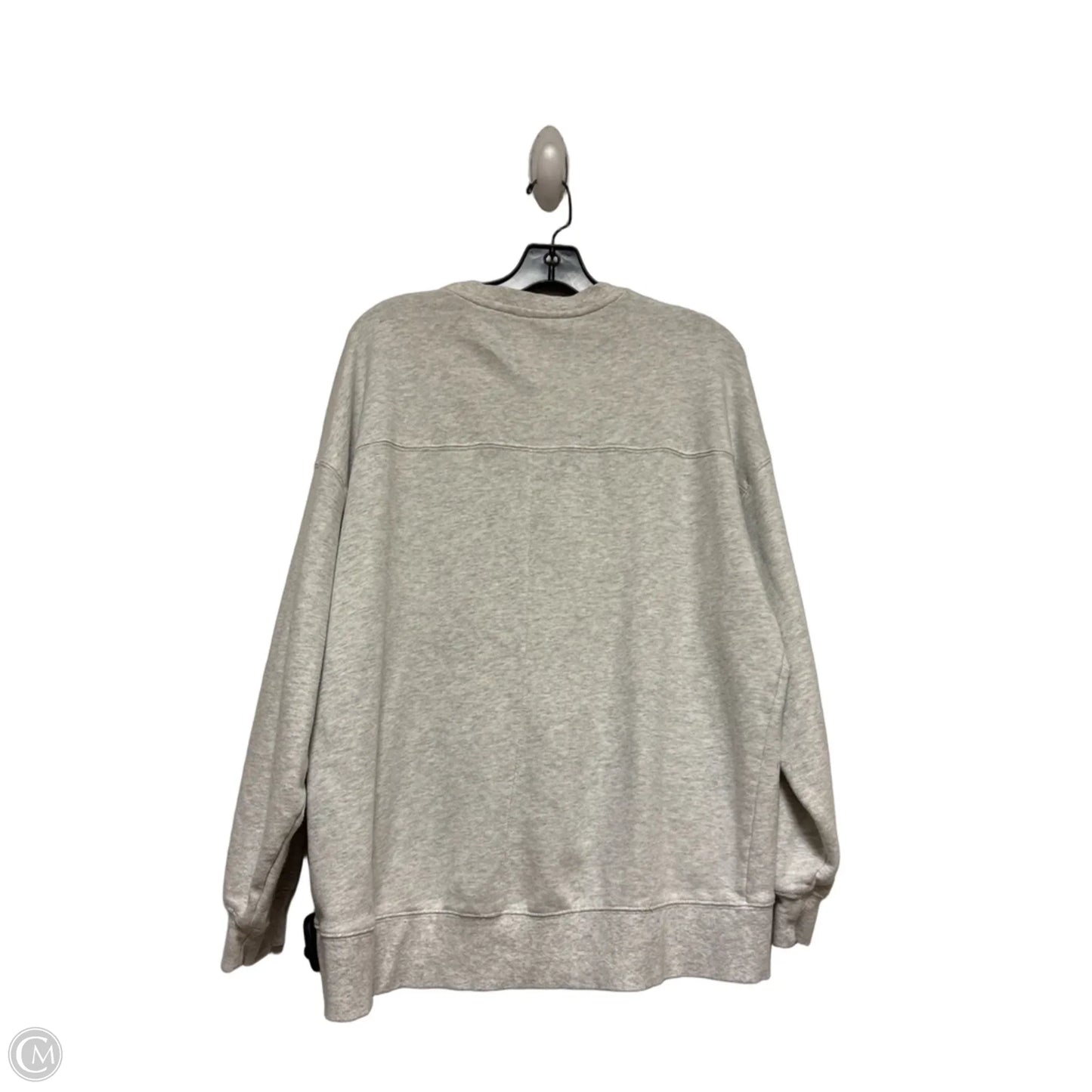 Sweatshirt Crewneck By Disney Store In Grey, Size: S