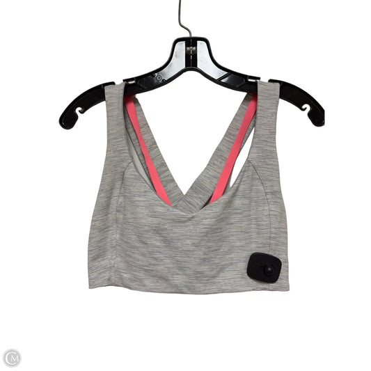 Athletic Bra By Lululemon In Grey & Pink, Size: 10