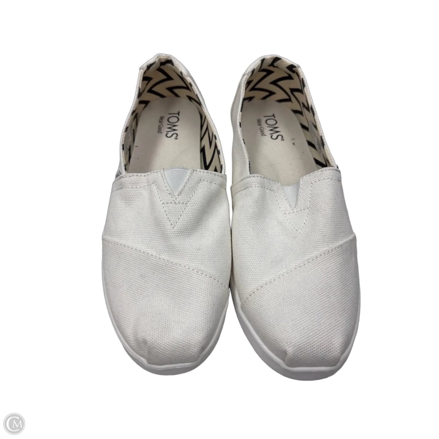 Shoes Flats By Toms In Cream, Size: 7