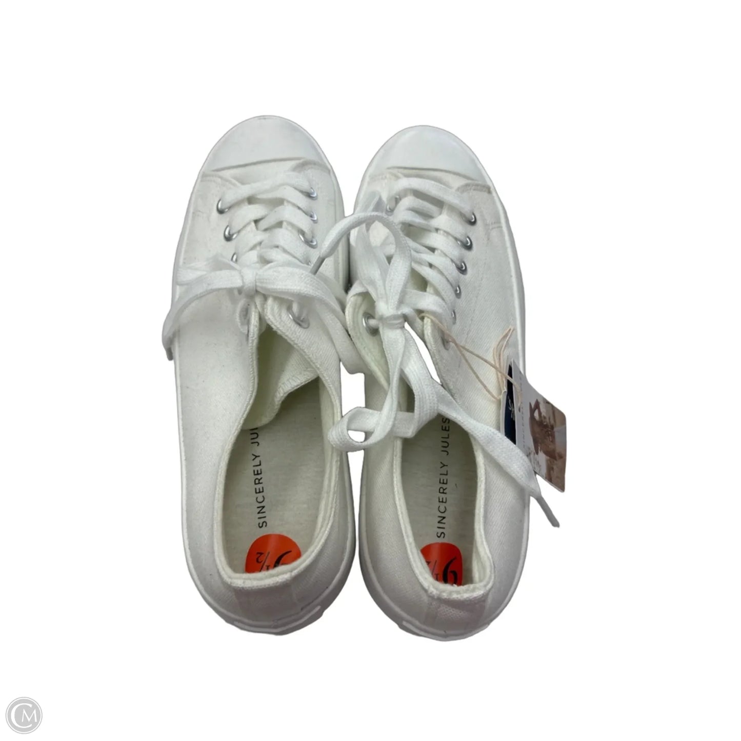 Shoes Sneakers By Sincerely Jules In White, Size: 9.5