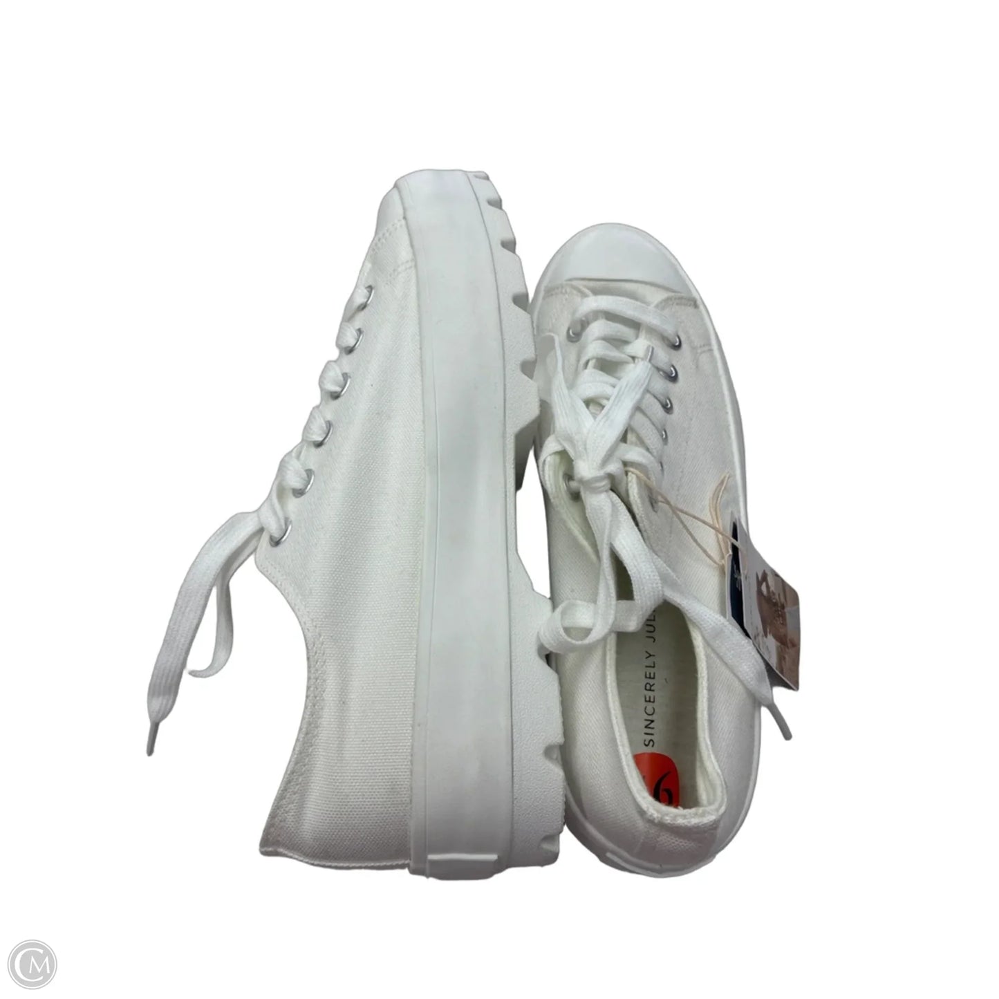 Shoes Sneakers By Sincerely Jules In White, Size: 9.5