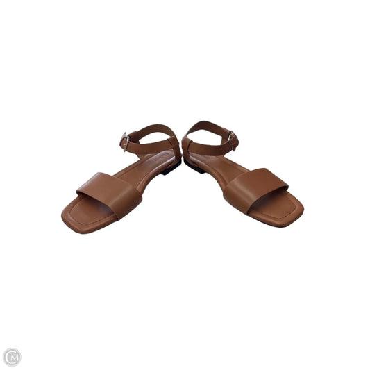 Sandals Flats By Madewell In Brown, Size: 9.5