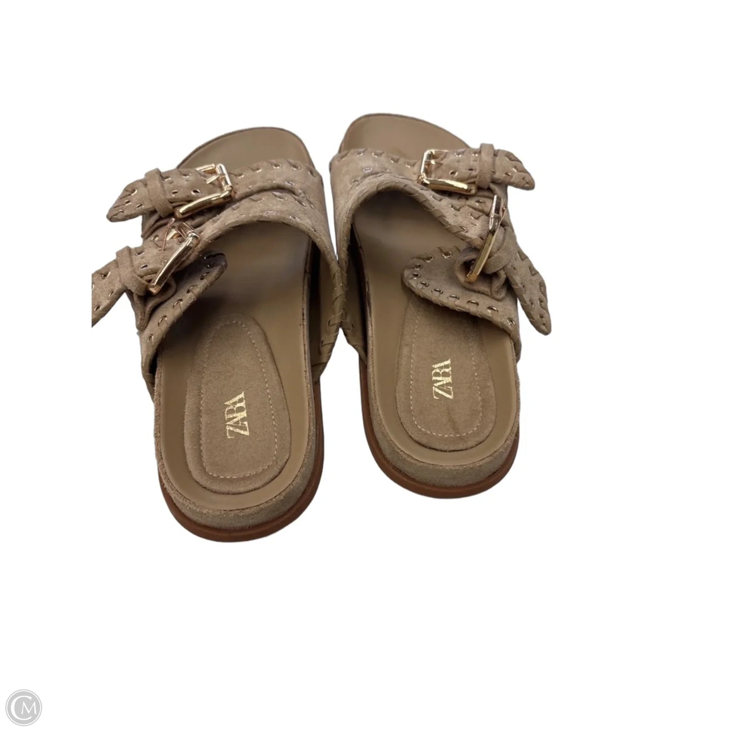 Sandals Flats By Zara In Brown, Size: 7
