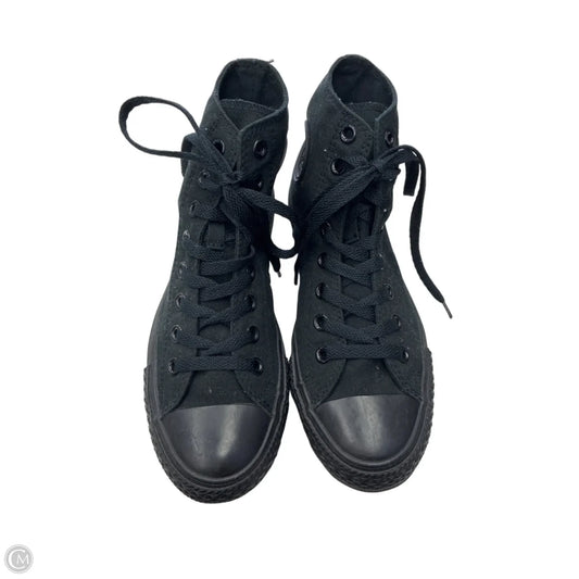 Shoes Sneakers By Converse In Black, Size: 9