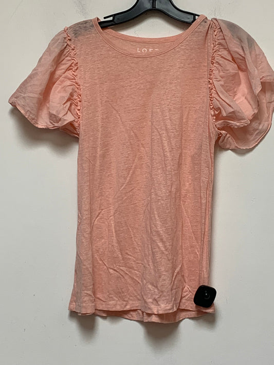 Top Short Sleeve By Loft  Size: S