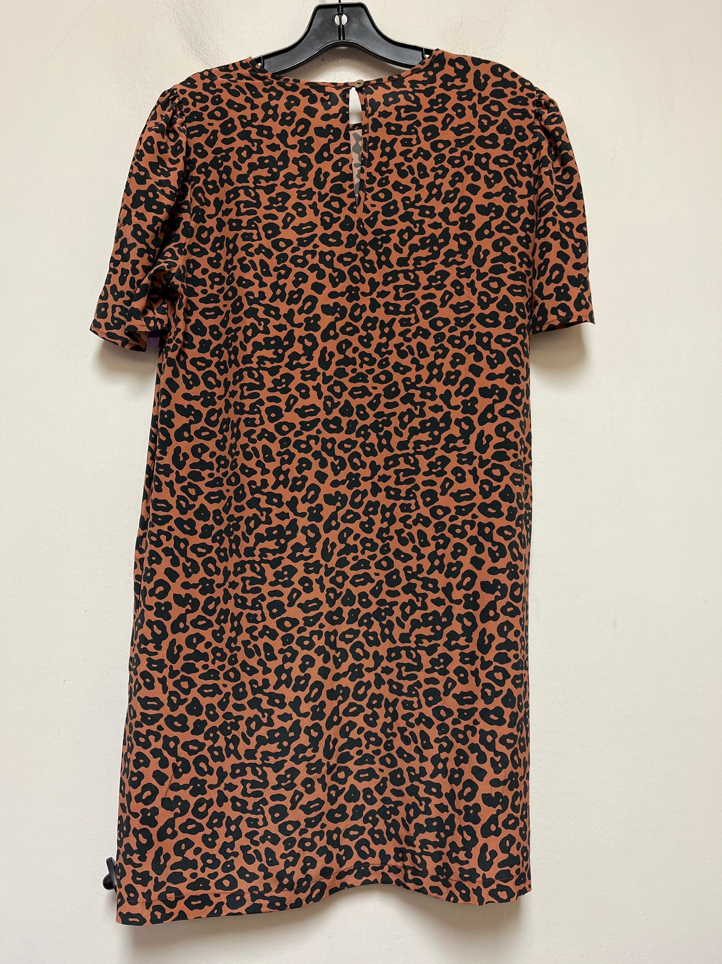 Animal Print Dress Casual Short Clothes Mentor, Size 0