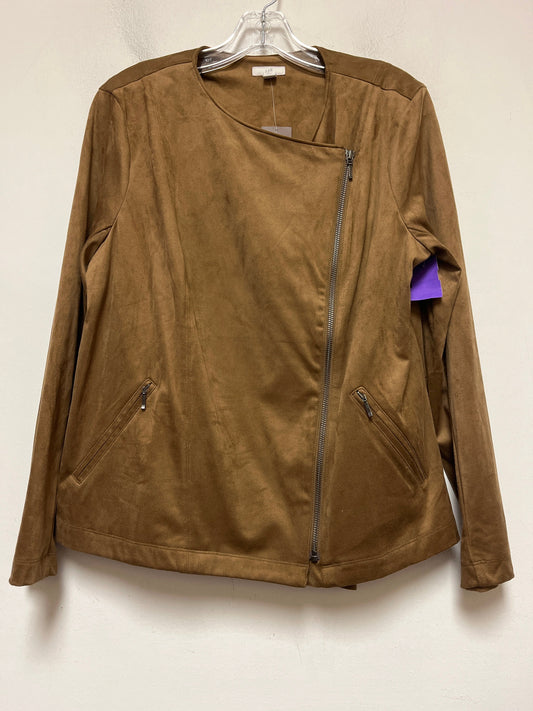 Brown Jacket Other J. Jill, Size Petite  M