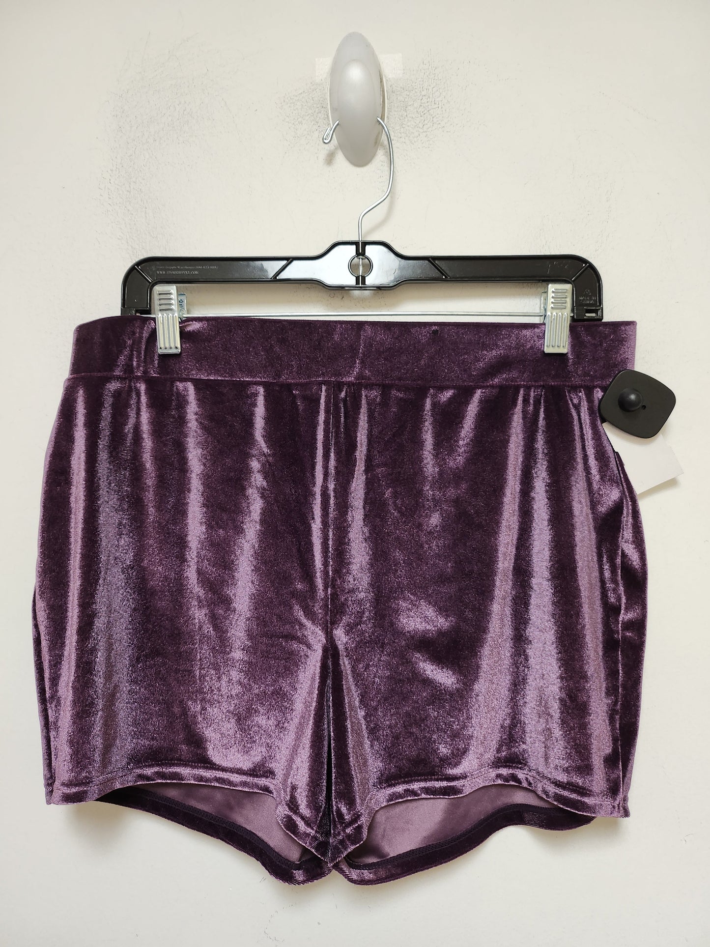 Purple Athletic Shorts 2 Pc Torrid, Size 1x