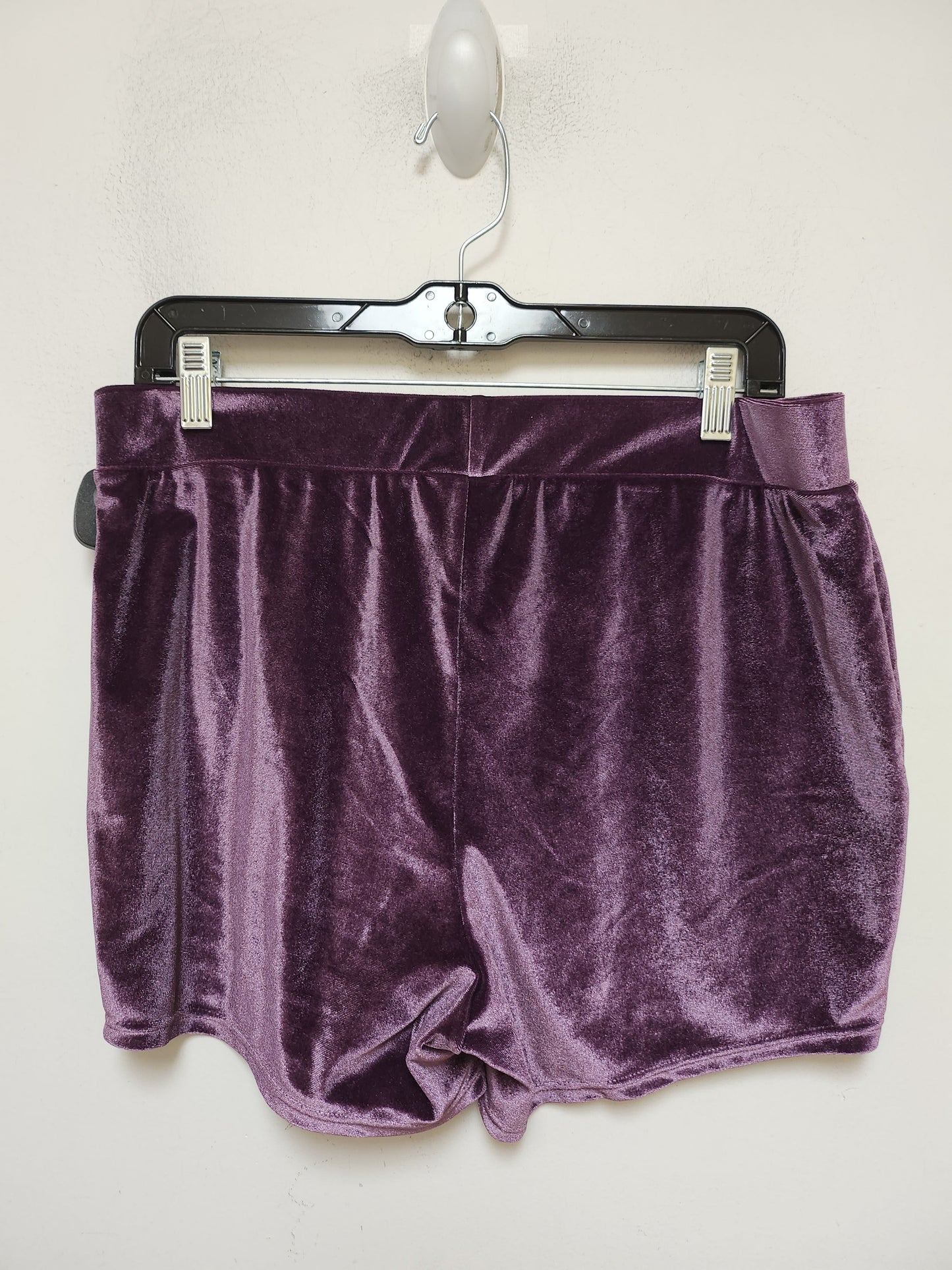 Purple Athletic Shorts 2 Pc Torrid, Size 1x