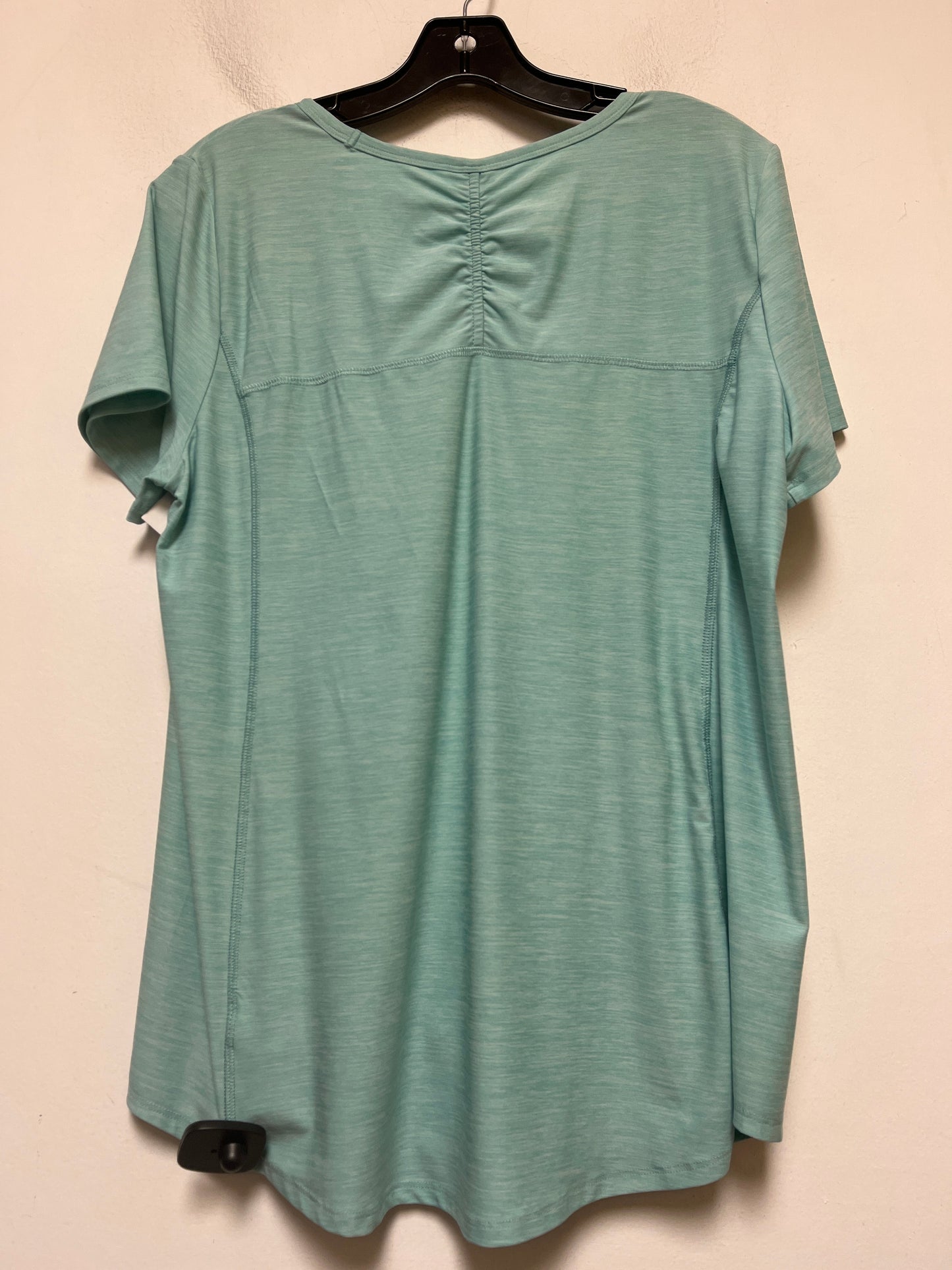 Aqua Athletic Top Short Sleeve Duluth Trading, Size L