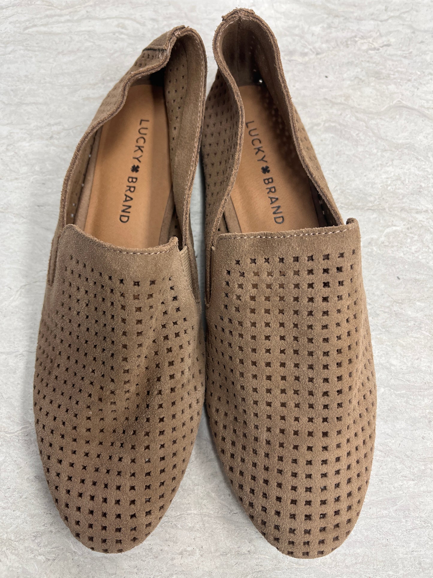 Shoes Flats By Lucky Brand In Brown, Size: 8.5