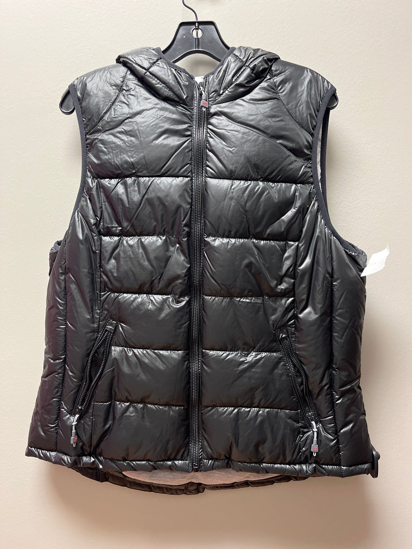 Vest Puffer & Quilted By Tangerine In Black, Size: Xxl