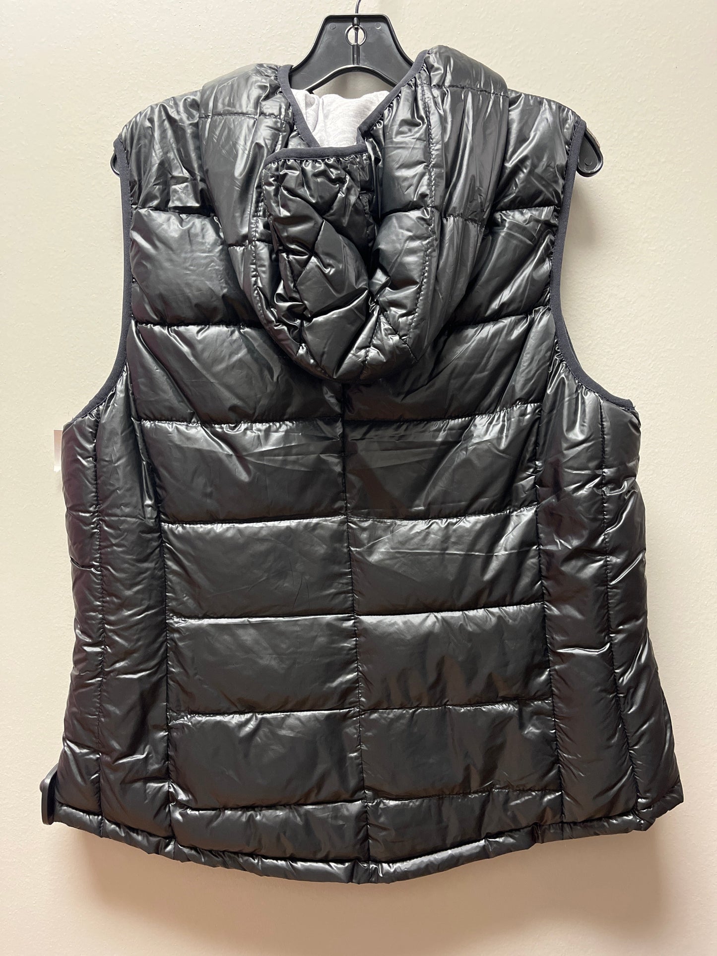 Vest Puffer & Quilted By Tangerine In Black, Size: Xxl