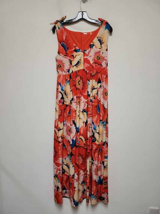 Dress Casual Maxi By T Tahari In Floral Print, Size: M