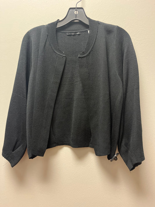 Sweater By T Tahari In Black, Size: Xlp