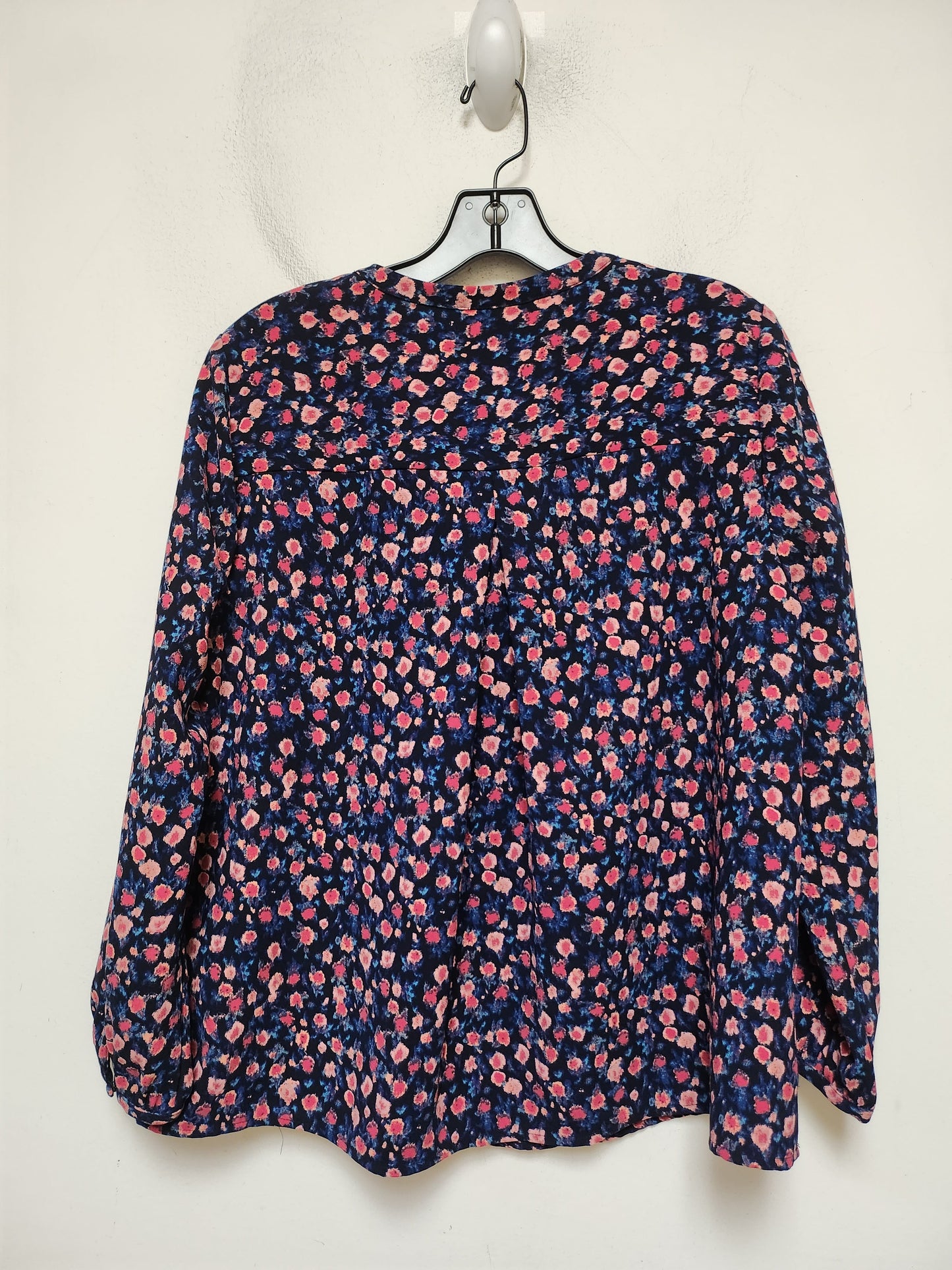 Top Long Sleeve By J. Crew In Multi-colored, Size: M