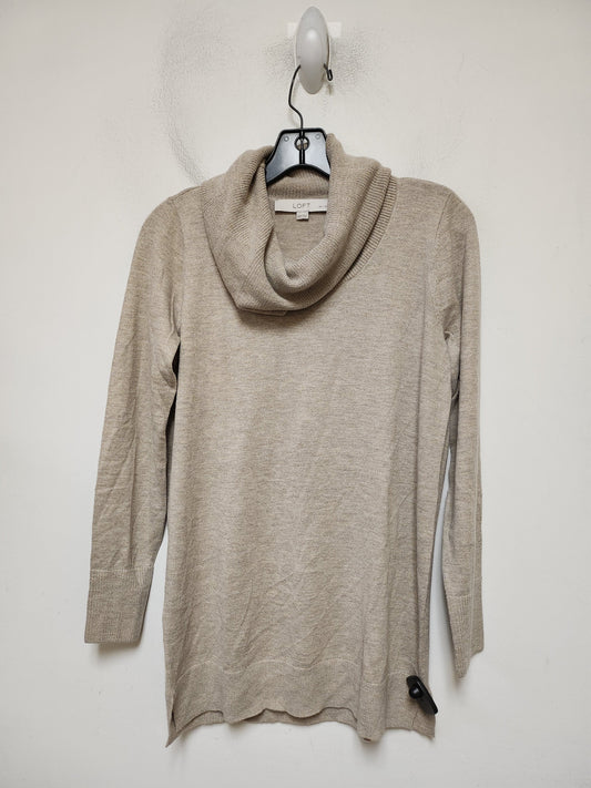 Sweater By Loft In Tan, Size: Xsp