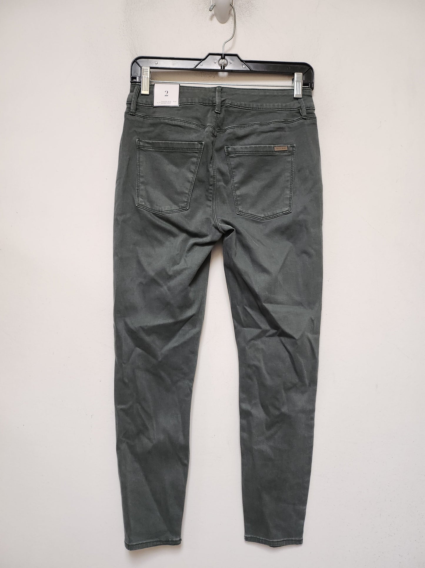 Jeans Skinny By White House Black Market In Green Denim, Size: 2