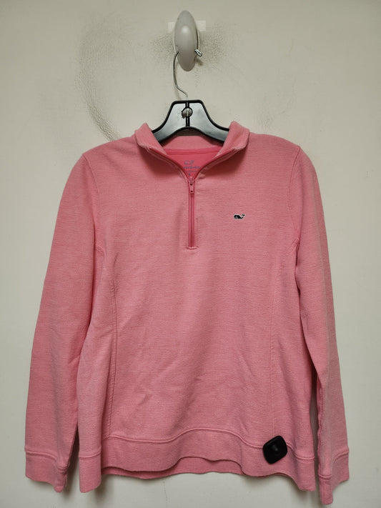 Top Long Sleeve By Vineyard Vines In Pink, Size: S