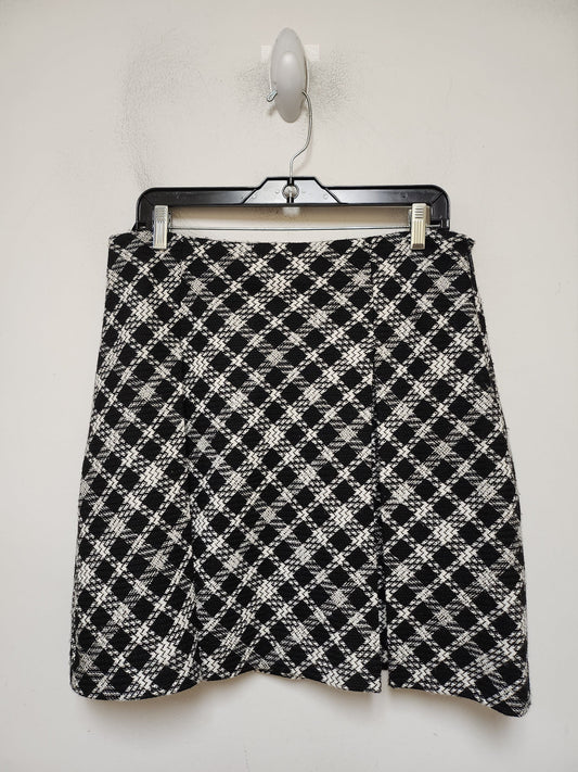 Skirt Designer By Karl Lagerfeld In Black & White, Size: 10