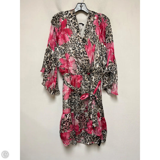 Dress Casual Short By Boston Proper In Animal Print, Size: L