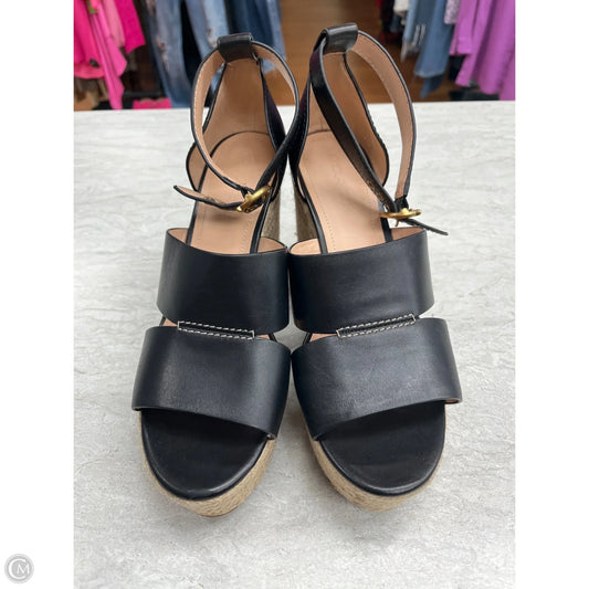 Sandals Designer By Coach In Black, Size: 10