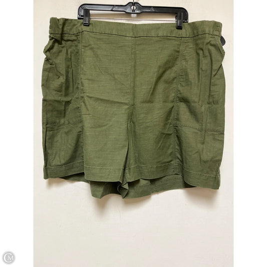 Shorts By Lane Bryant In Green, Size: 22