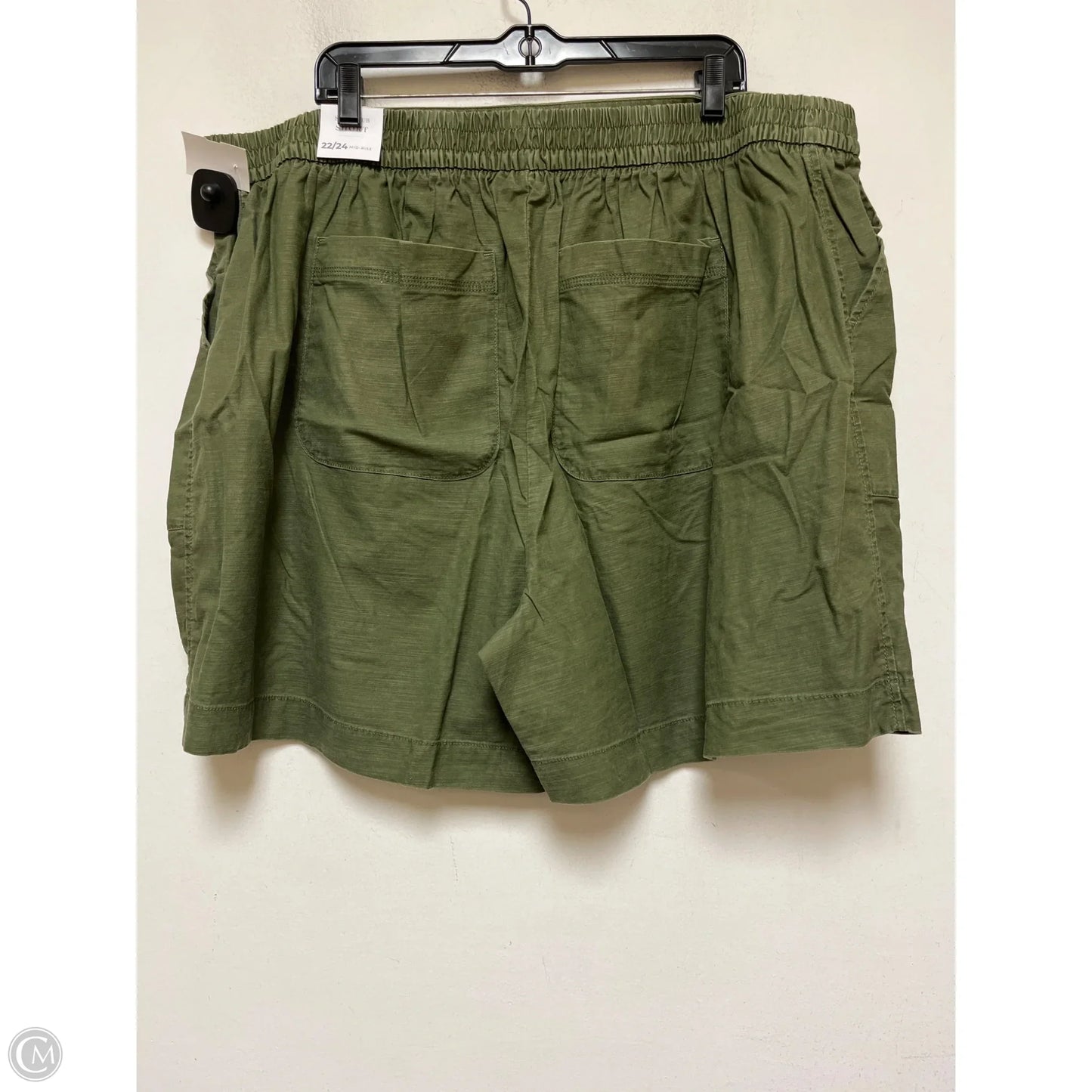 Shorts By Lane Bryant In Green, Size: 22