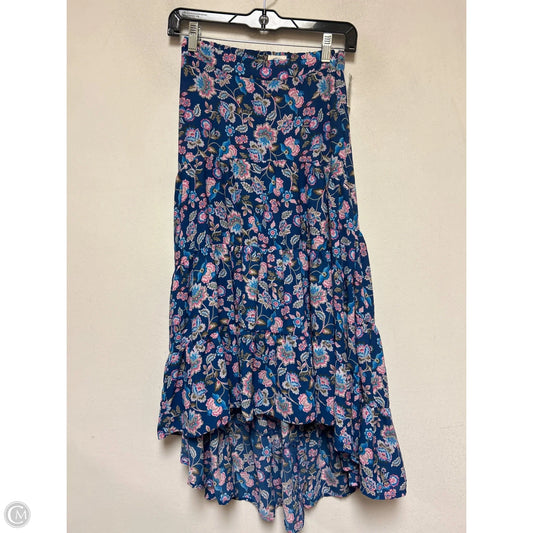 Skirt Maxi By Blue Rain In Floral Print, Size: 2