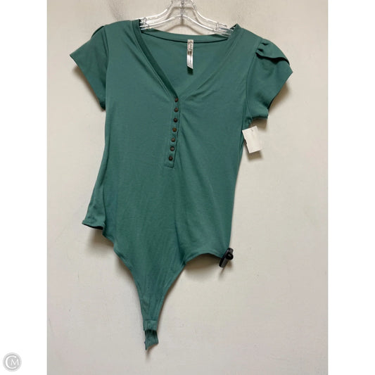 Bodysuit By Free People In Green, Size: M