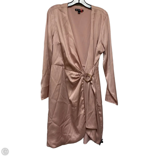 Dress Casual Midi By Inc In Pink, Size: L