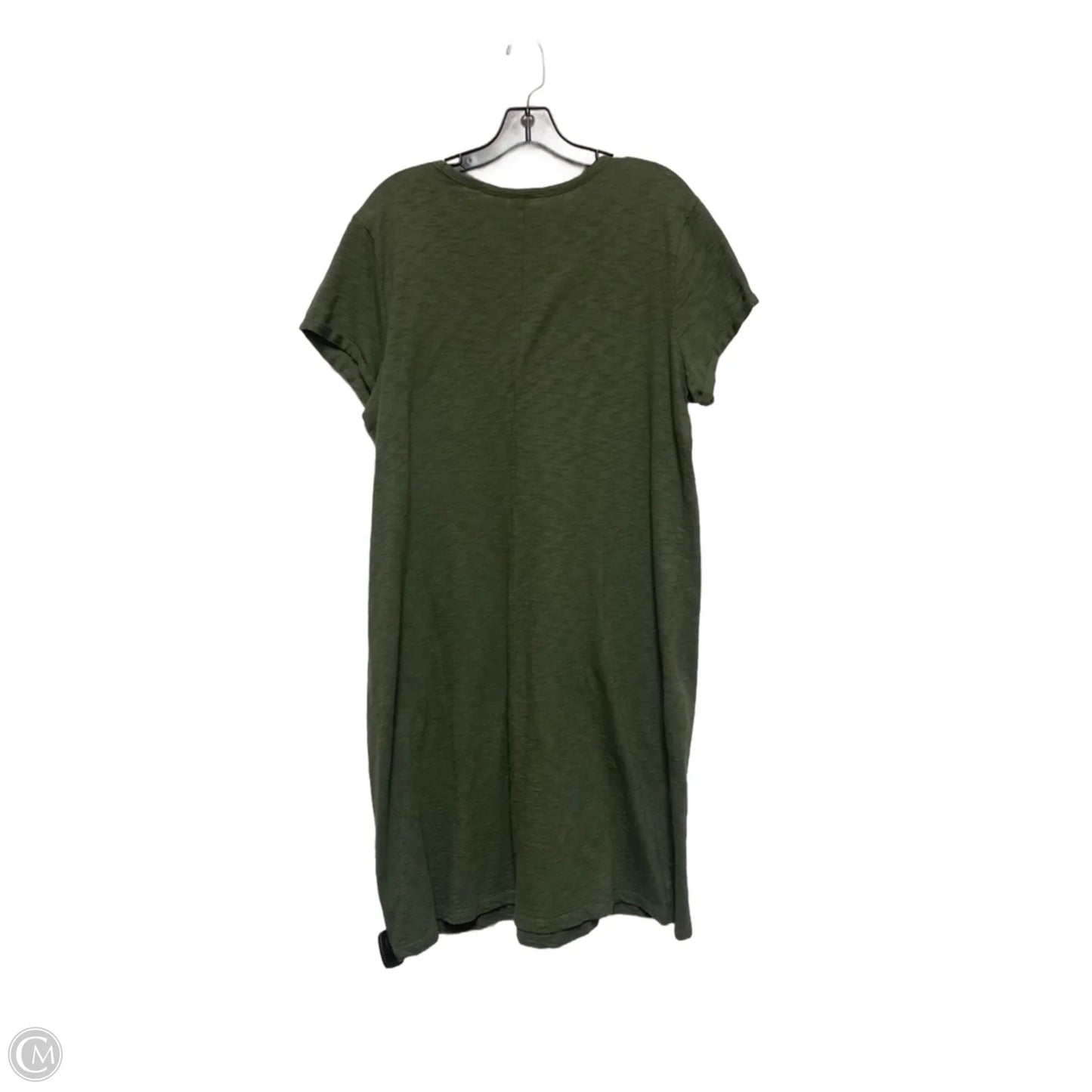 Dress Casual Midi By Gap In Green, Size: Xl