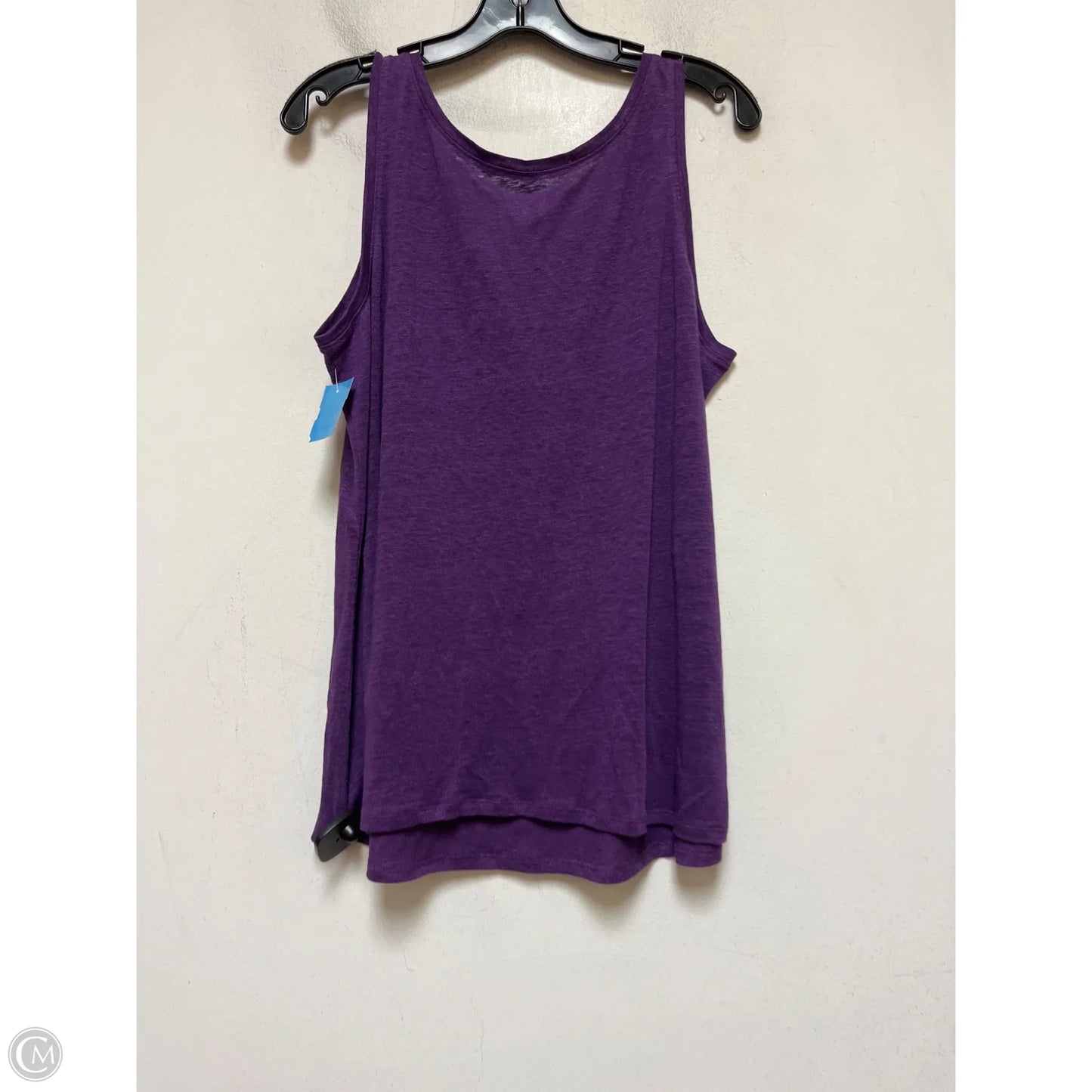 Top Sleeveless By Eileen Fisher In Purple, Size: L