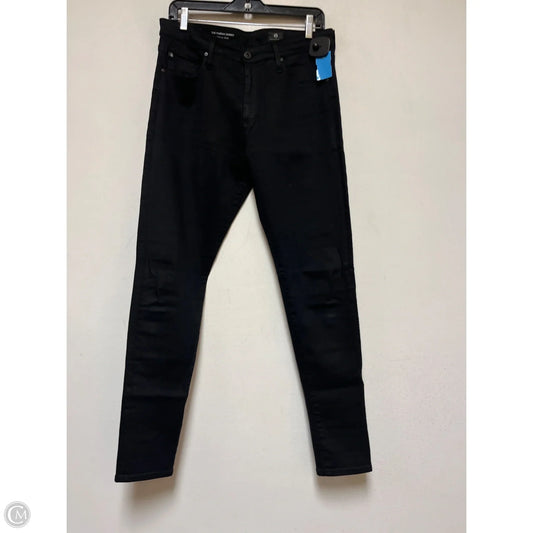 Jeans Skinny By Adriano Goldschmied In Black Denim, Size: 8