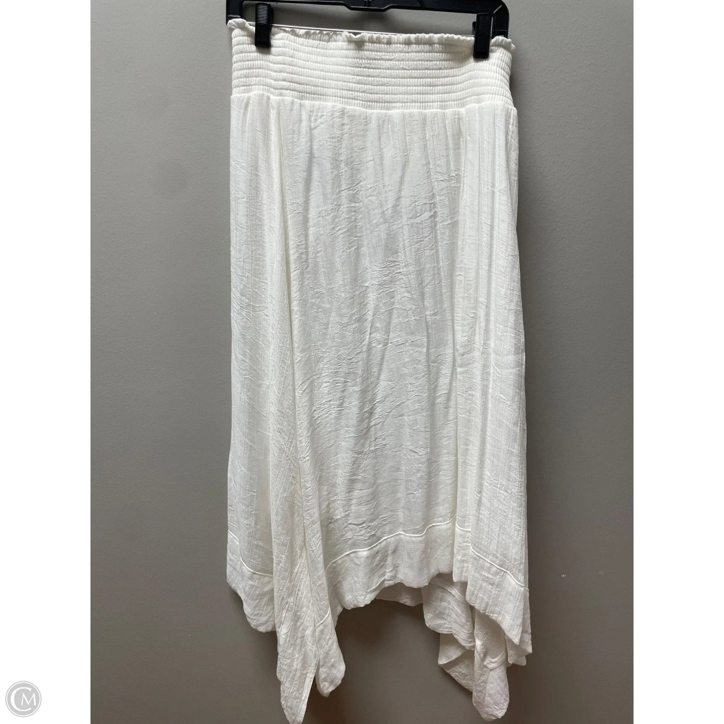 Skirt Midi By Agb In White, Size: 14