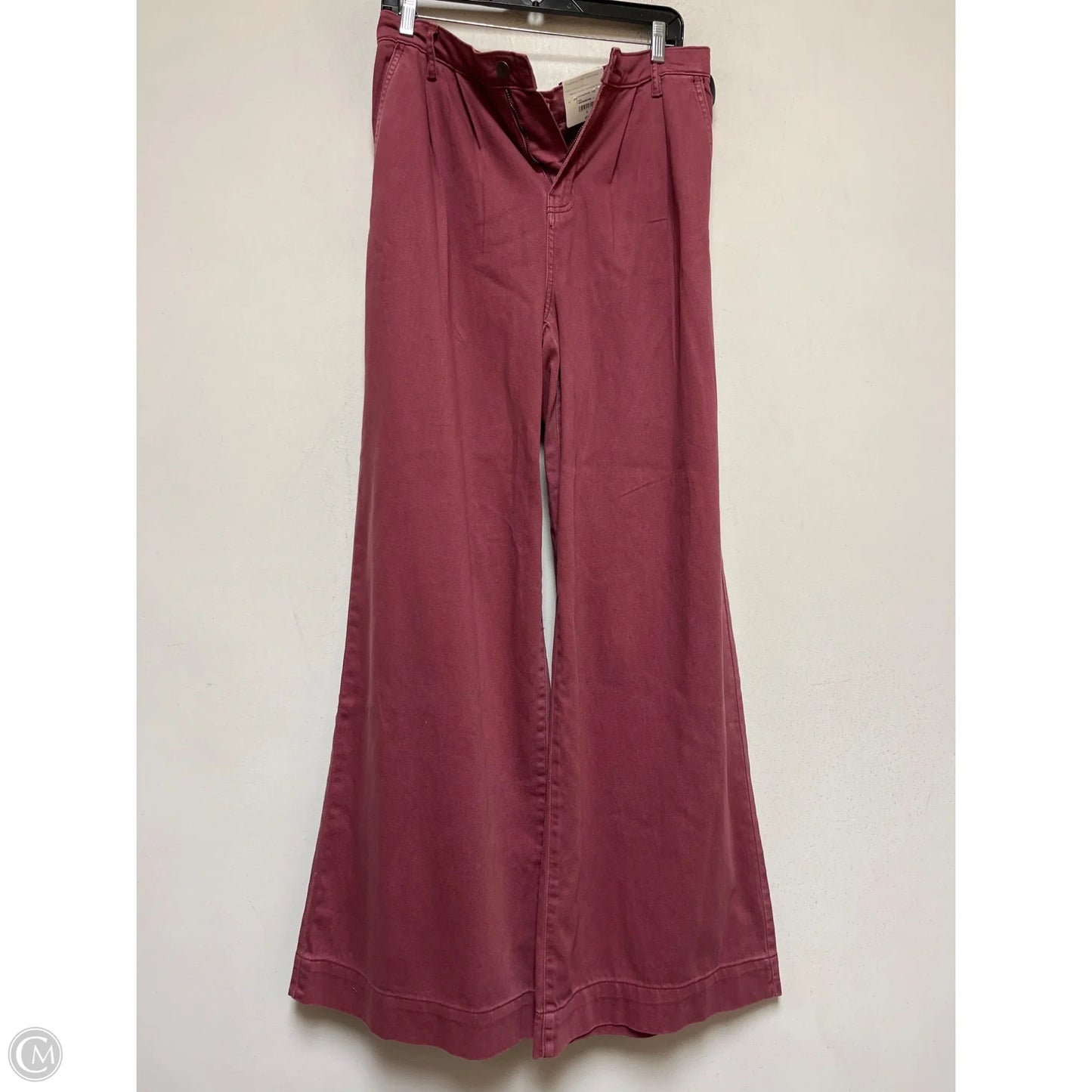 Jeans Wide Leg By Ana In Red Denim, Size: 10
