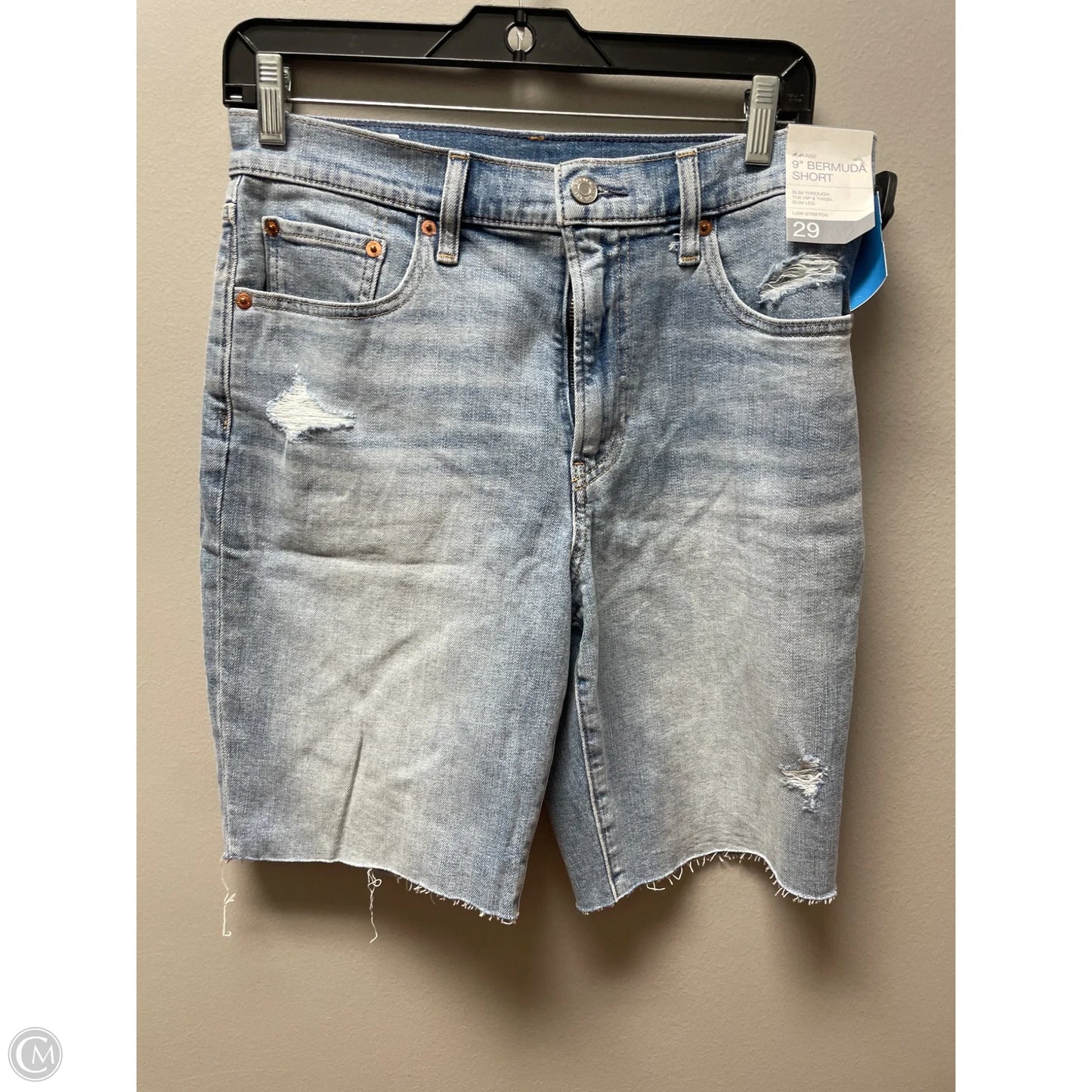 Shorts By Gap In Blue Denim, Size: 8