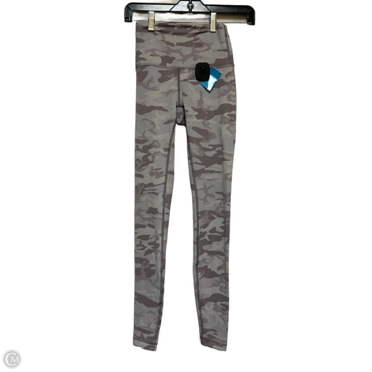 Athletic Leggings By Lululemon In Camouflage Print, Size: 2