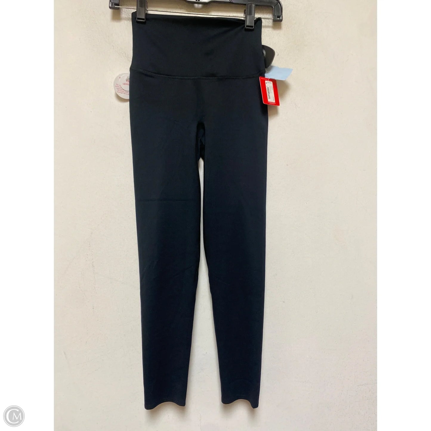 Athletic Leggings By Spanx In Black, Size: Xs