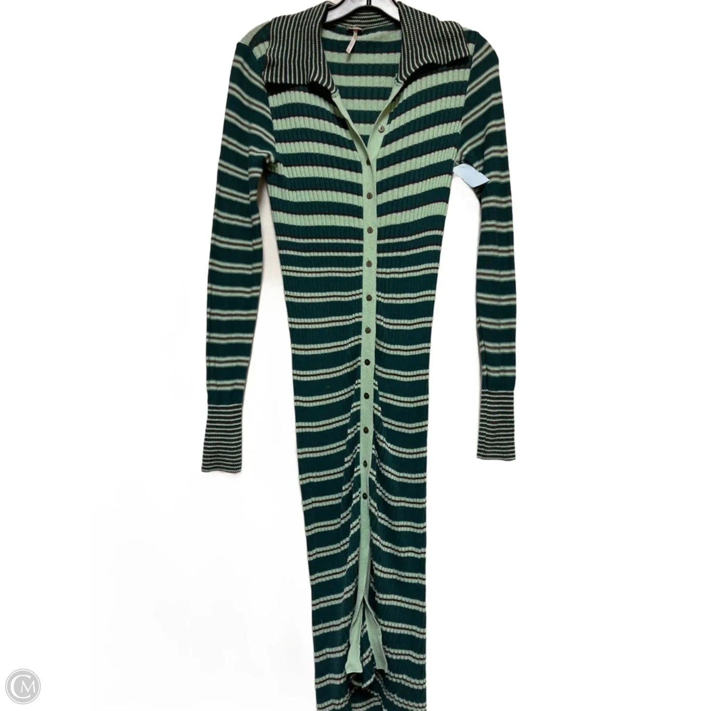 Dress Casual Maxi By Free People In Striped Pattern, Size: Xs