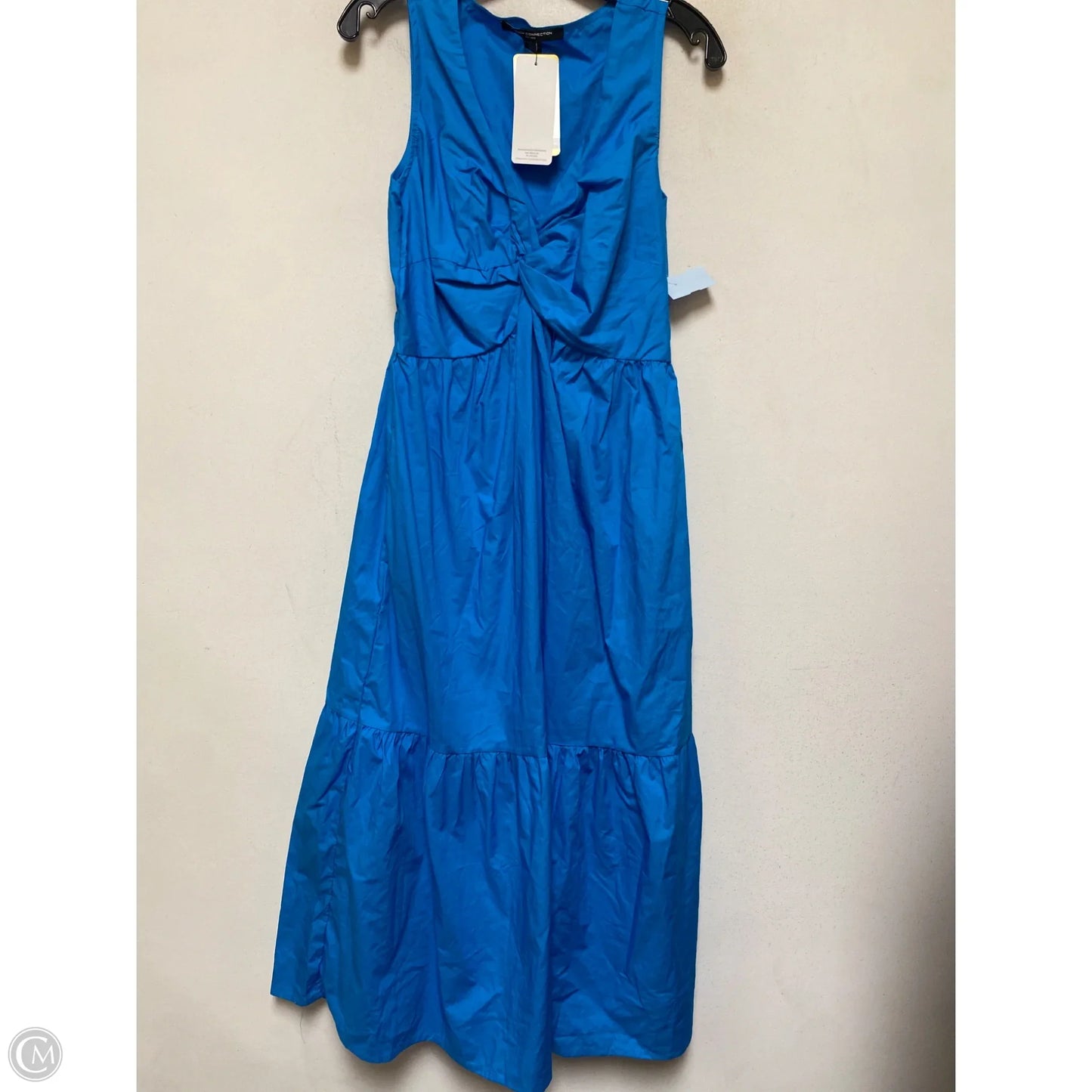 Dress Casual Midi By French Connection In Blue, Size: M