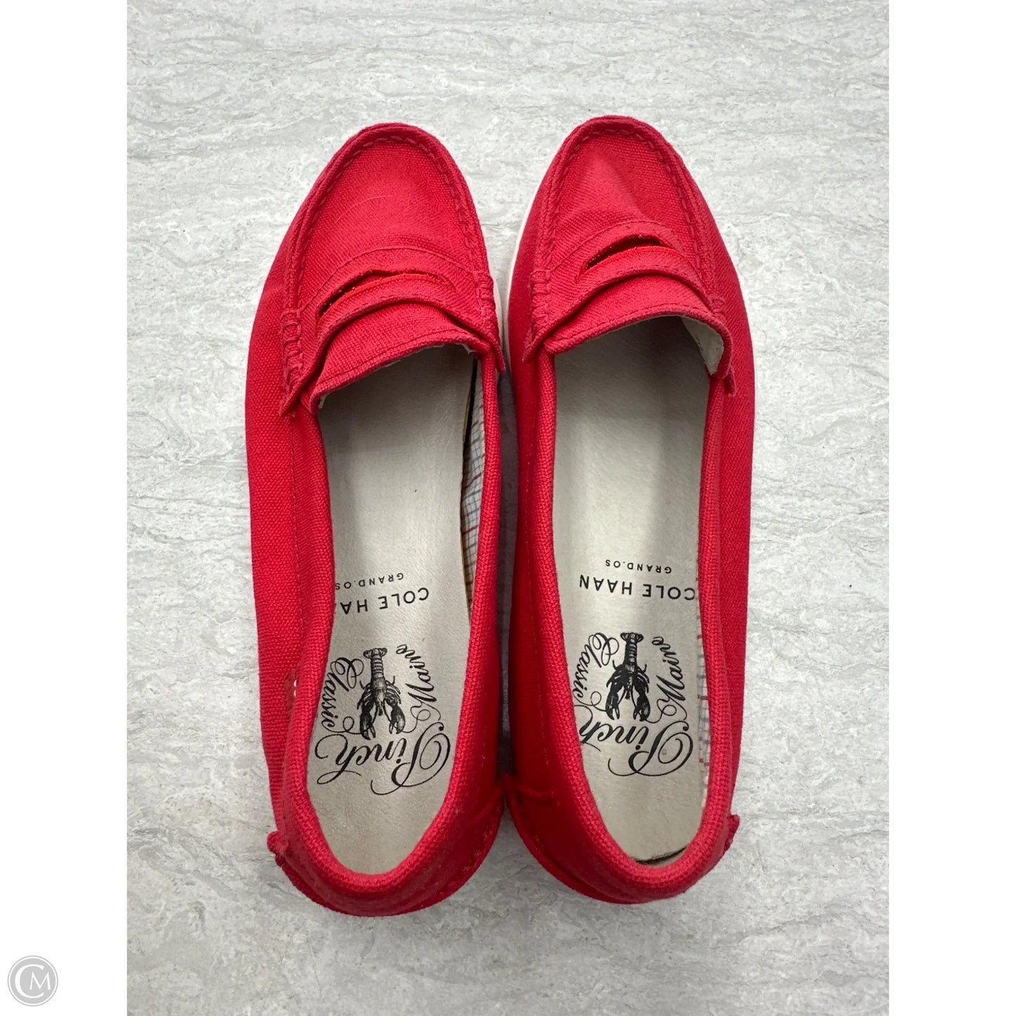 Shoes Flats By Cole-haan In Red, Size: 6.5