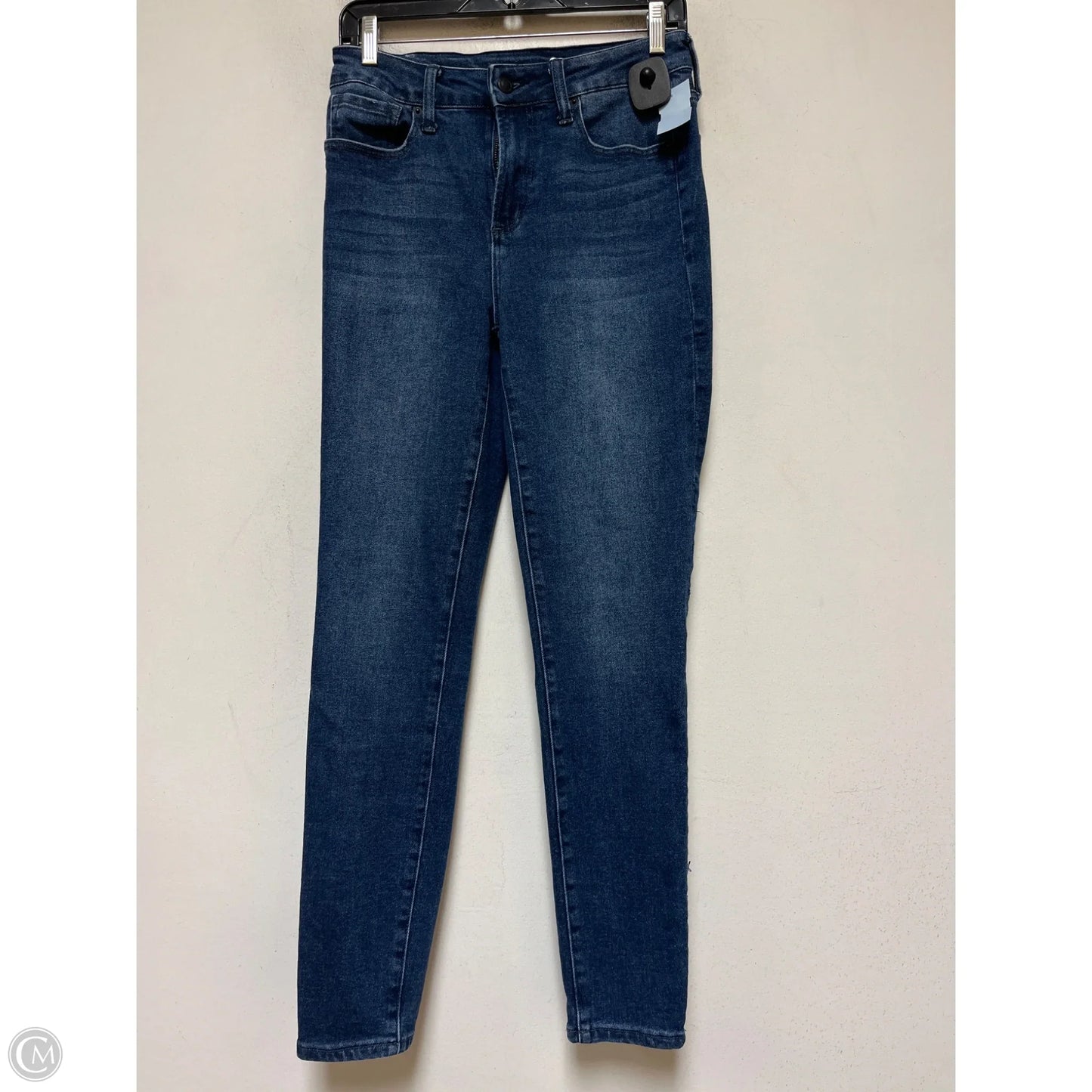 Jeans Skinny By Max Studio In Blue Denim, Size: 6