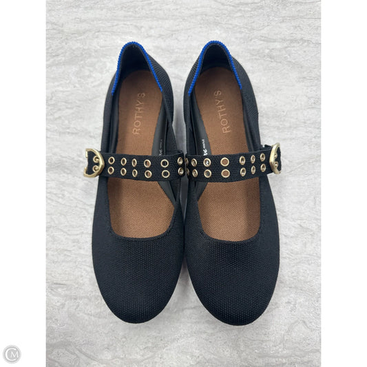 Shoes Flats By Rothys In Black, Size: 8.5